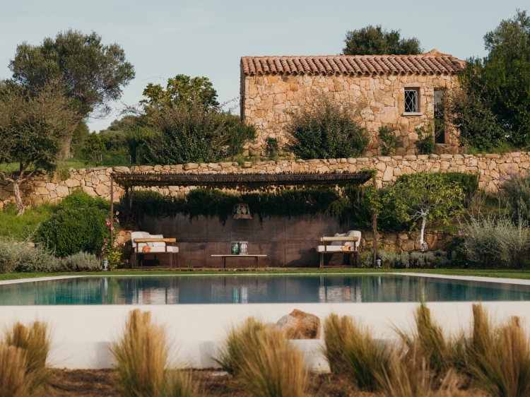 Schönes Landhotel Sardinien Albero Capovolto