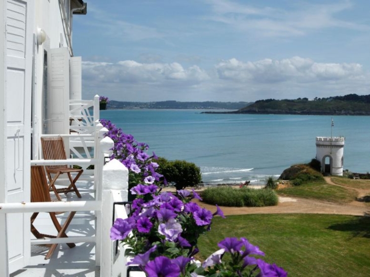 Grand Hotel des Bains View in Locquirec britanny beste Boutique-Unterkunft am Strand