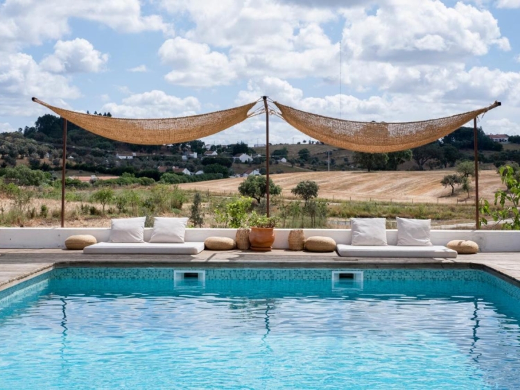 Schwimmbad Cucumbi Gästehaus Alentejo Portugal Romantisch nur für Erwachsene