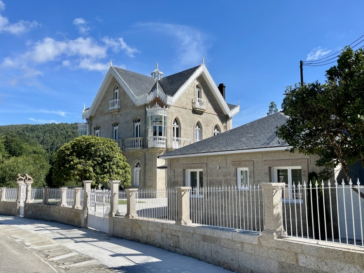 Facade of the Villa