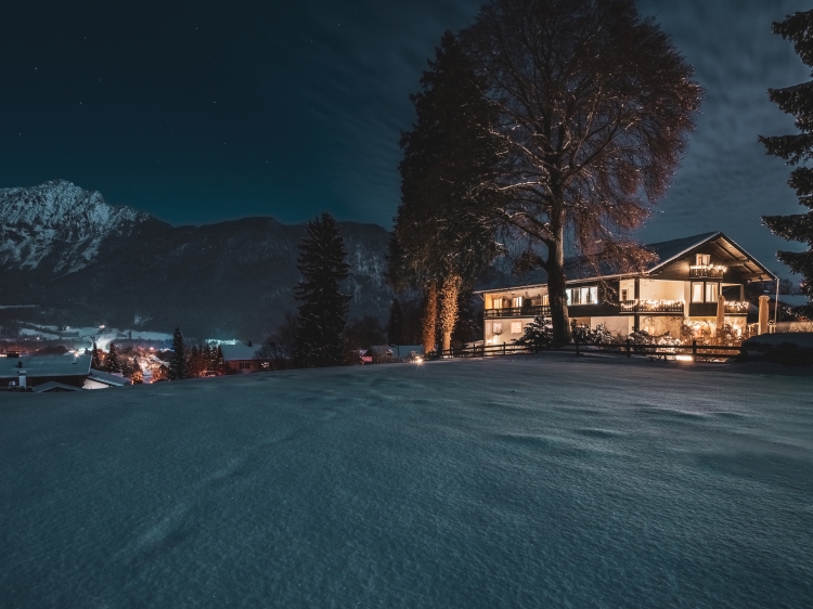 Weihnachten in den Alpen